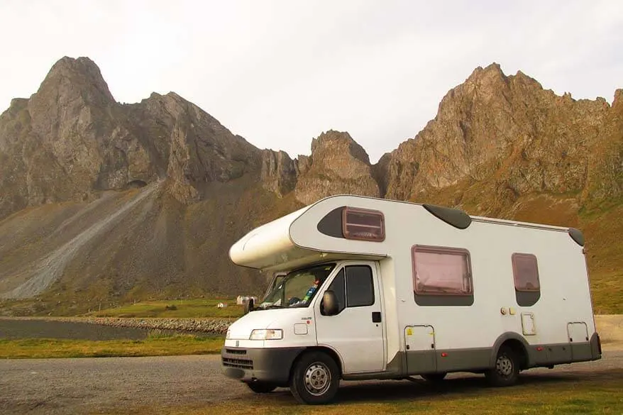 Camping in Iceland with a motorhome