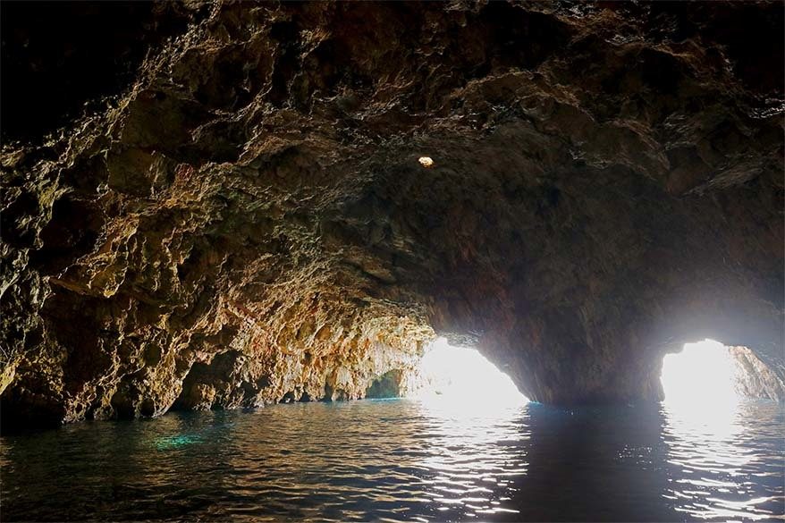 Green Cave in Croatia - part of Blue Cave tour in low season