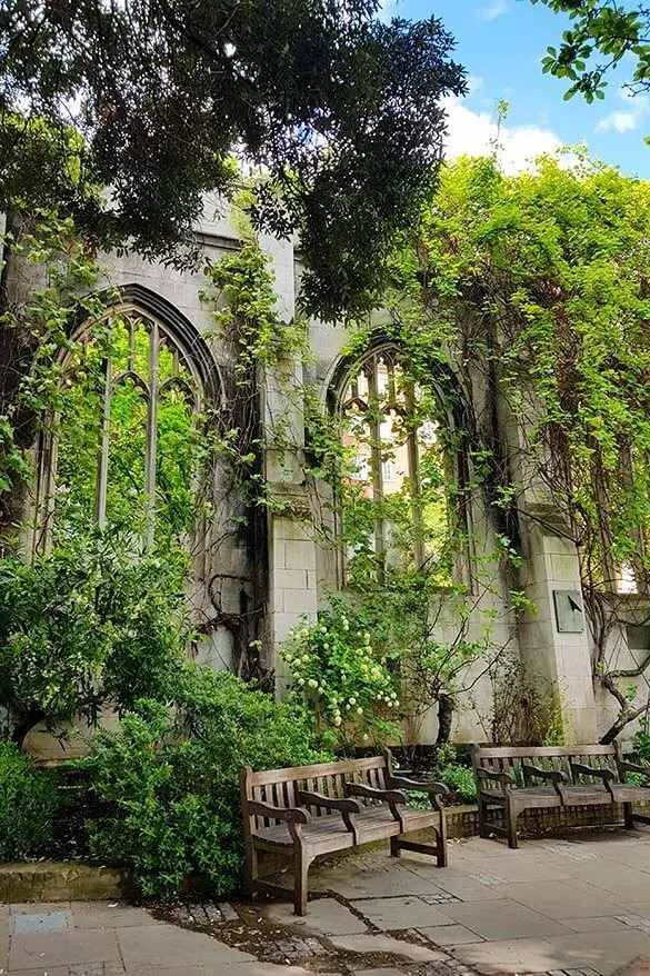 Incredible hidden gems of London - Saint Dunstan in the East