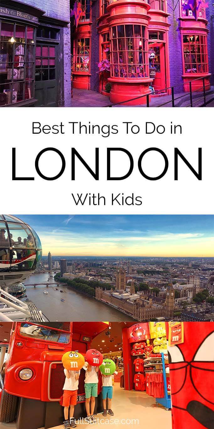 Londres con niños - las mejores cosas que hacer para turistas