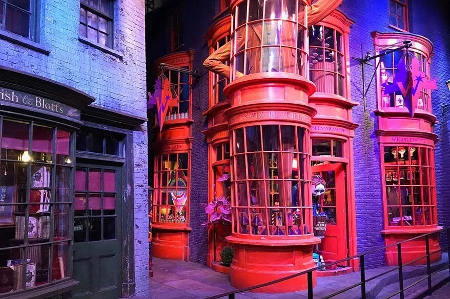 London with kids - visit Harry Potter studios