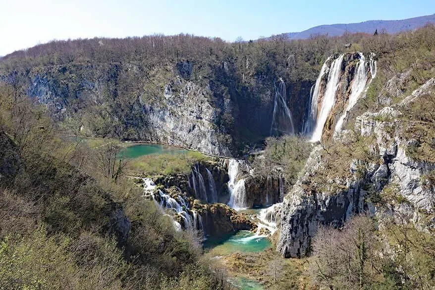 Plitvice Lakes National Park in April