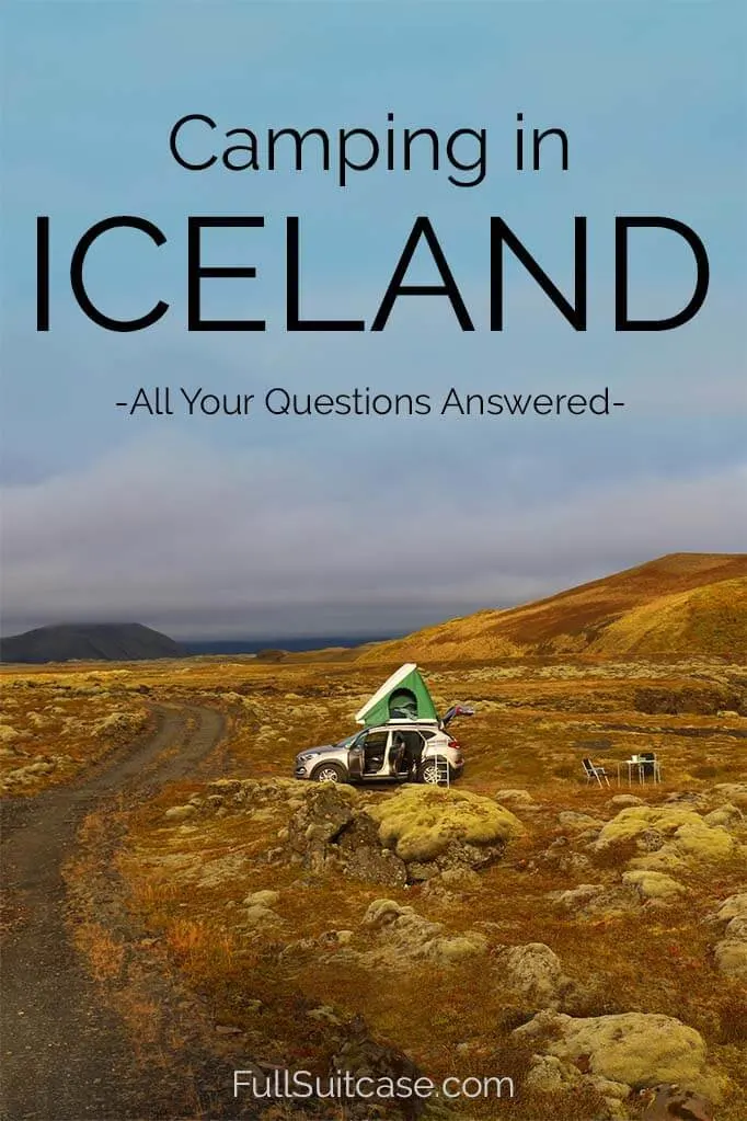 Practical guide to camping in Iceland