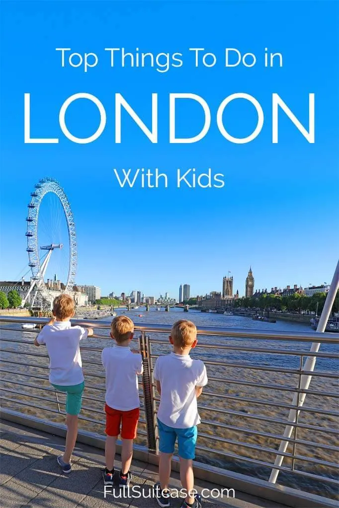 Top selection of the absolute best things to do in London with kids