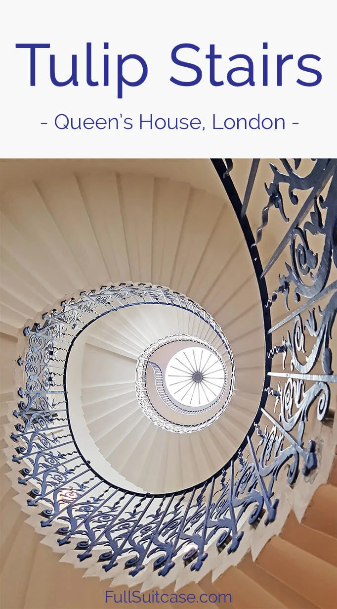 Tulip Stairs and Queen's House in Greenwich London
