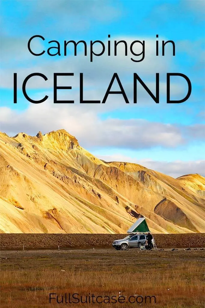 Your ultimate guide to camping in Iceland