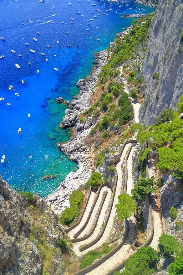 Amazing things to see in Capri - Via Krupp
