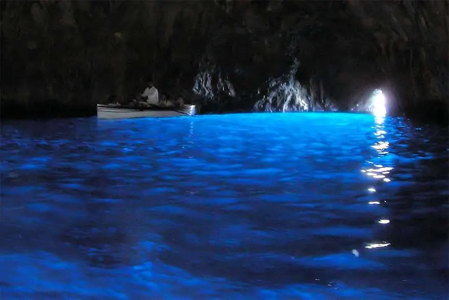 Best things to do in Capri - Blue Grotto is must see