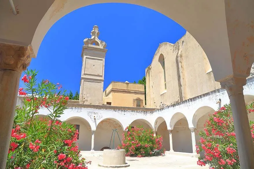 Certosa de San Giacomo monastery on Capri island in Italy