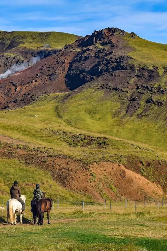 Icelandic horse riding - one of the popular activities in Iceland