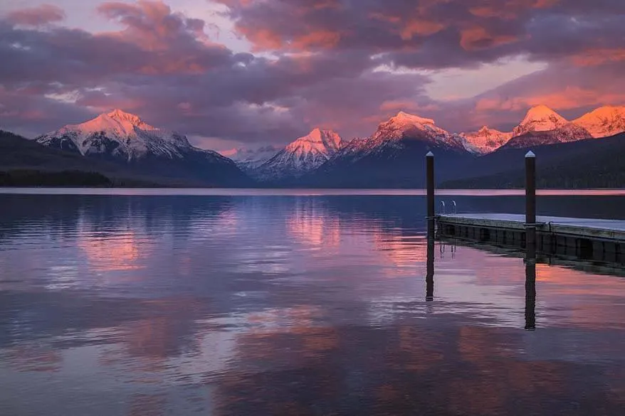Lake McDonald sunset - must see in Glacier National Park