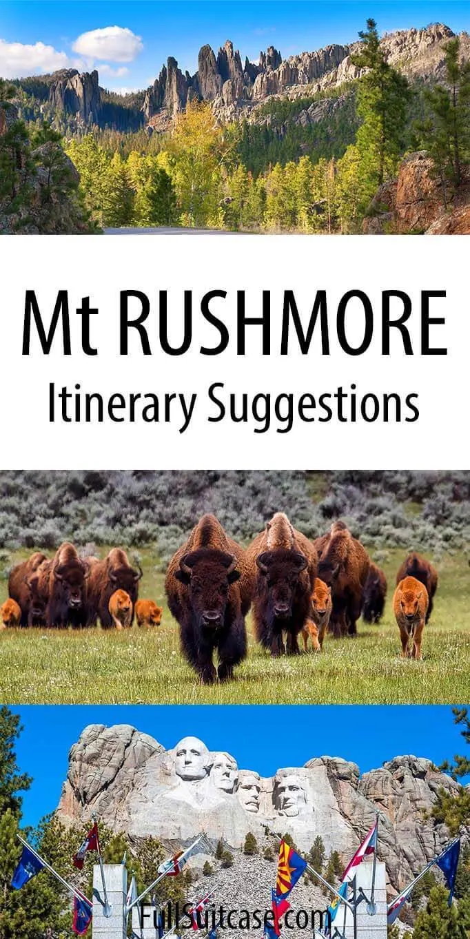 Mt Rushmore and Black Hills itinerary suggestions