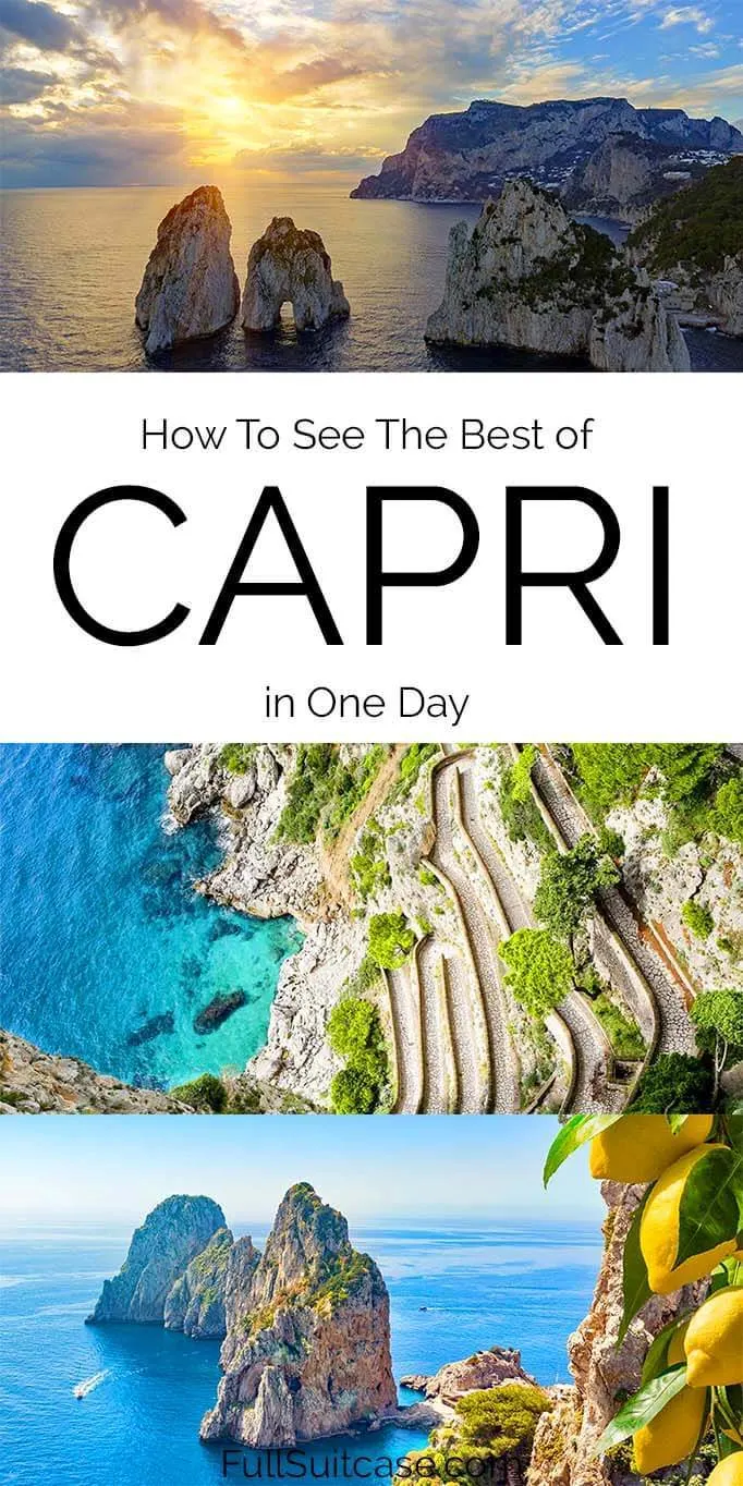 One day in Capri - things to do and practical tips for your visit