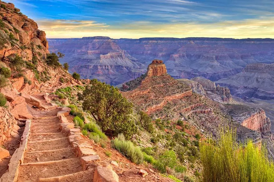 South Kaibab Trail in the Grand Canyon