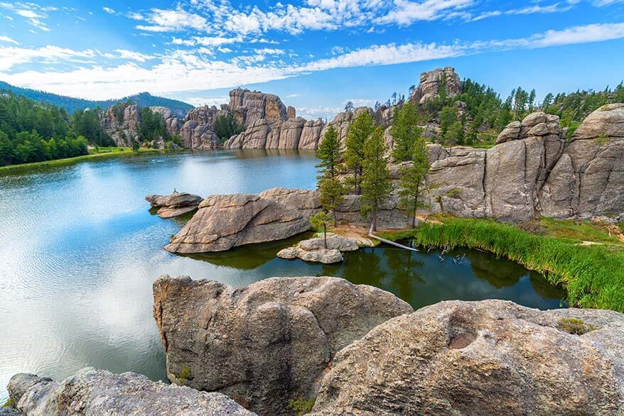 Lago Sylvan - da vedere nel Custer State Park