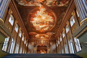 The Painted Hall in the Old Royal Naval College - must see in Greenwich