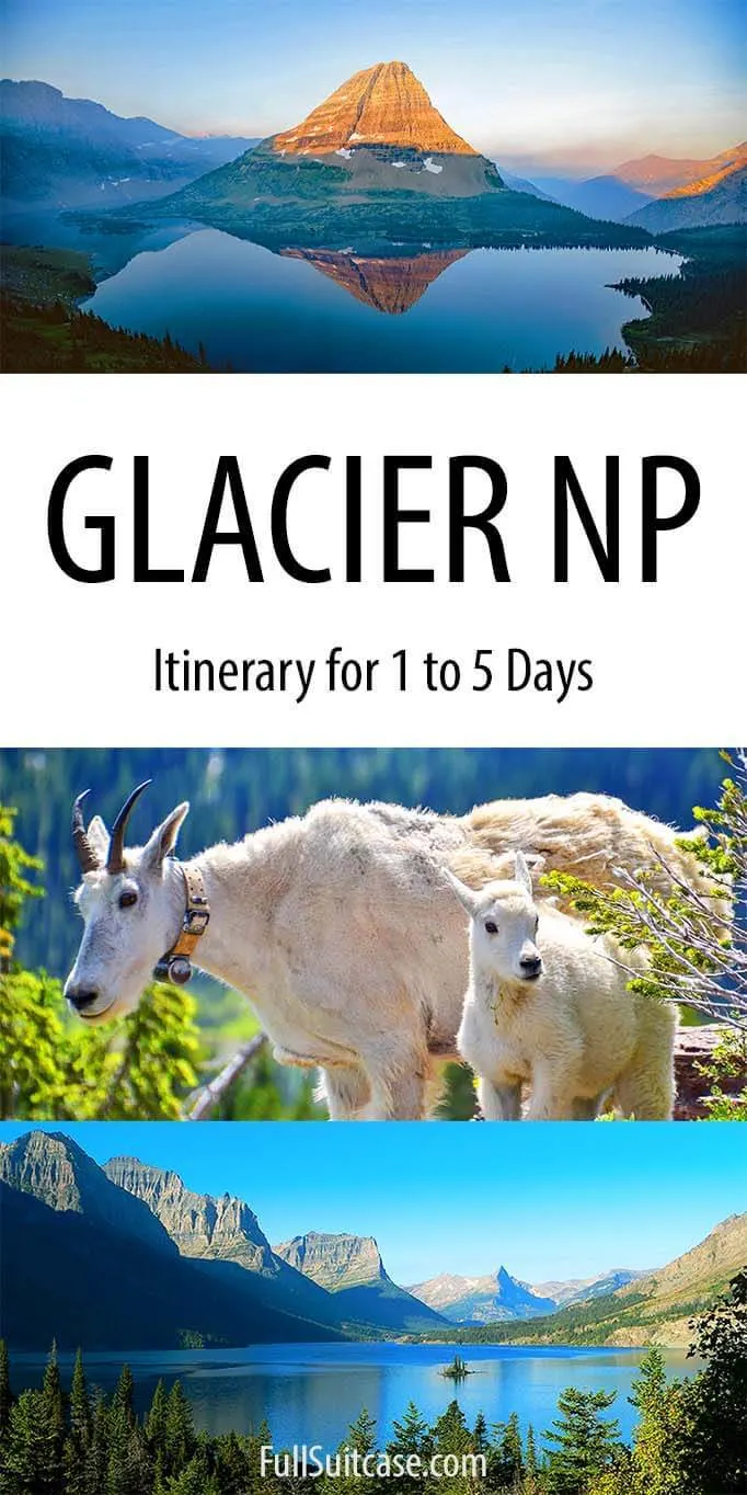 Things to do in Glacier NP in one to five days