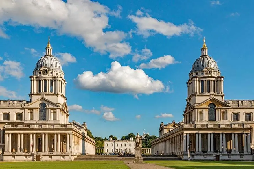 Visiting the Old Royal Naval College in Greenwich London