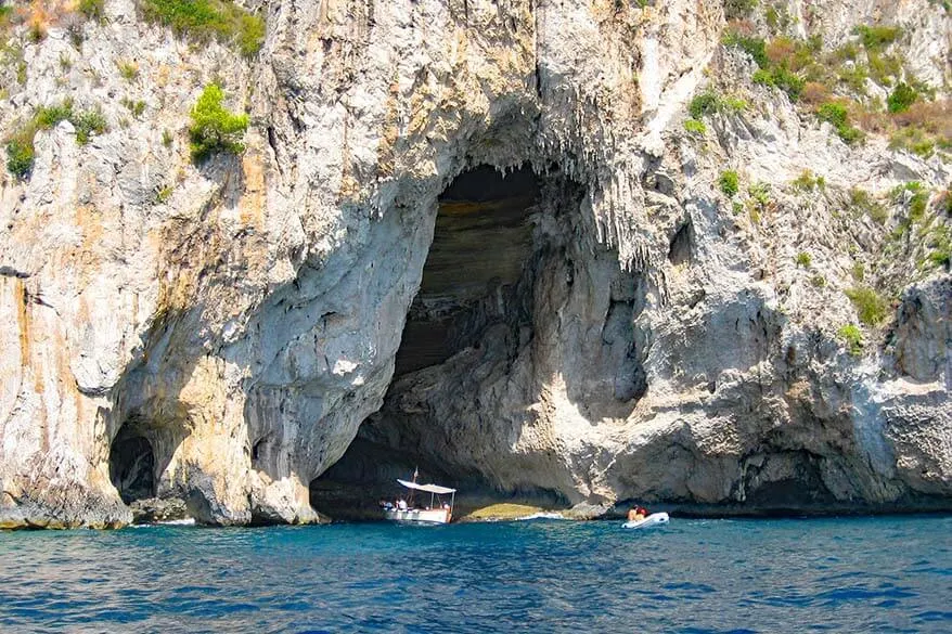 What to do in Capri Italy - boat tour and Blue Grotto are a must