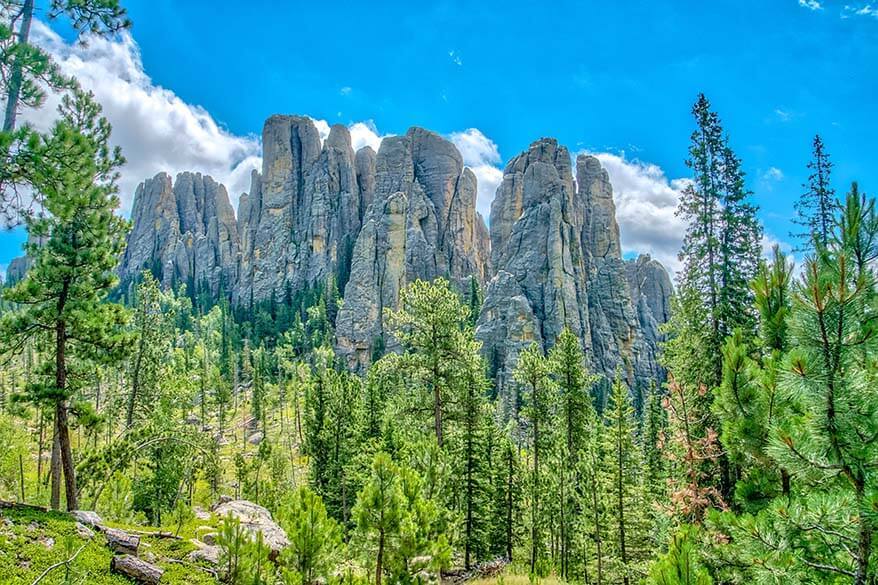 Wat te doen in Custer State Park - Cathedral Spires