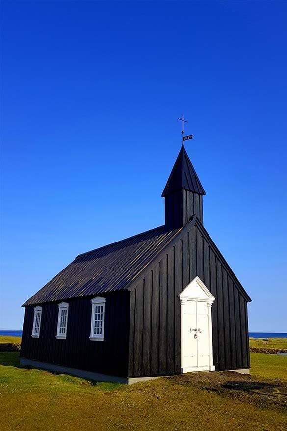 Budakirkja is considered one of the best places to see on Snaefellsnes Peninsula in Iceland