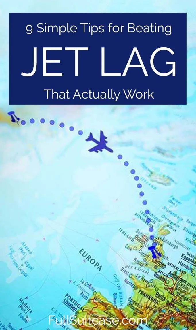 How to avoid jet lag - simple tips for beating jet lag that actually work. Based on our experience with hundreds of flights. Find out!
