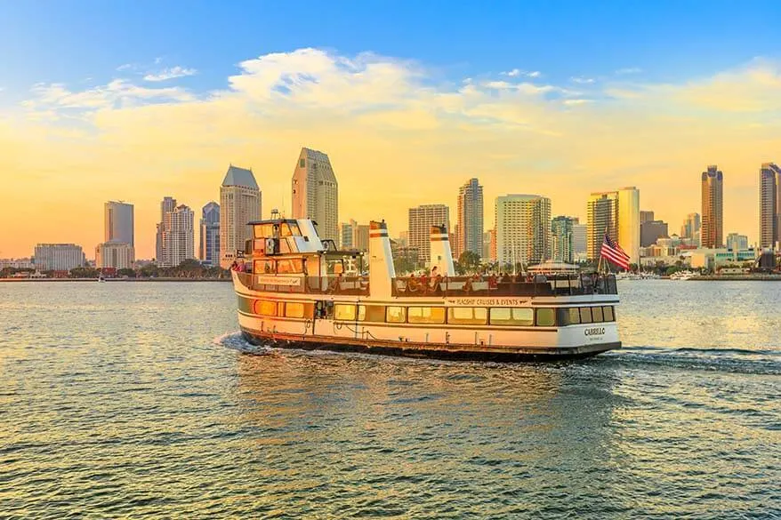 San Diego harbor cruise - one of the best things to do for any visit to San Diego city