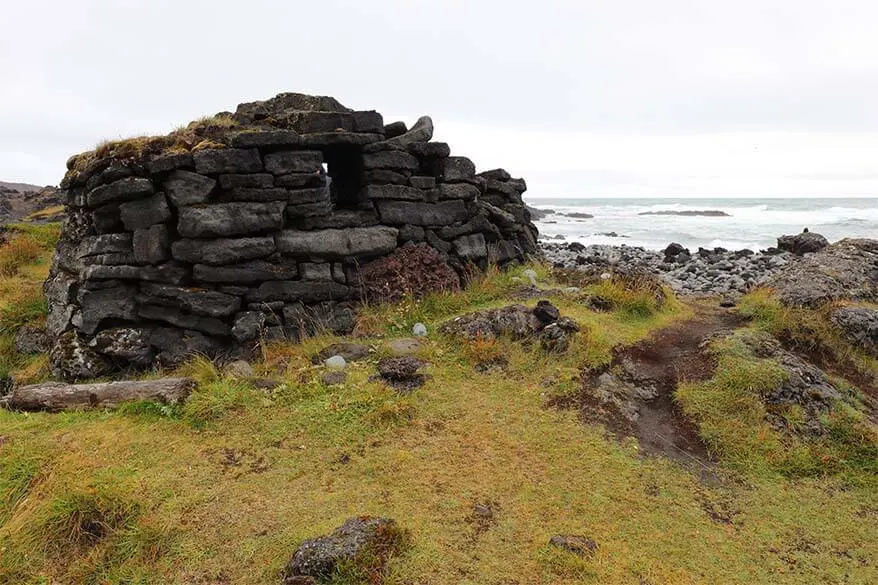 Selatangar fishermen's station ruins - a hidden gem of Reykjanes Peninsula in Iceland