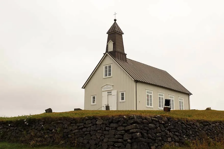 Strandakirkja - places to visit on Reykjanes Peninsula in Iceland