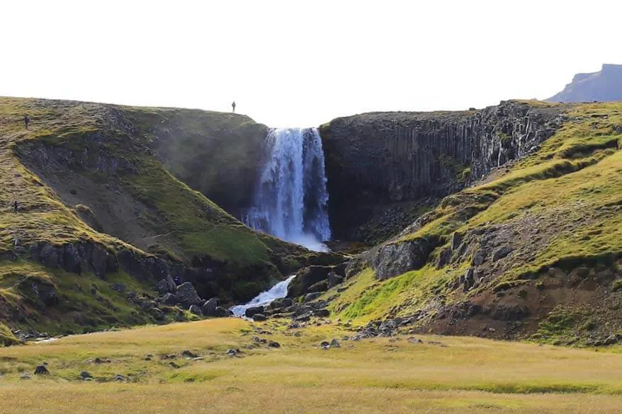 Svodufoss waterfall in Iceland