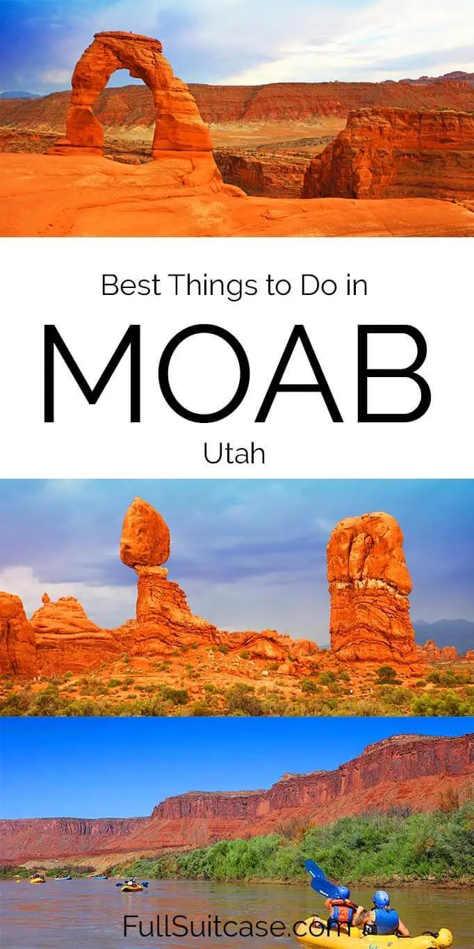 Things to do in Moab and trip itinerary for 2 to 3 days