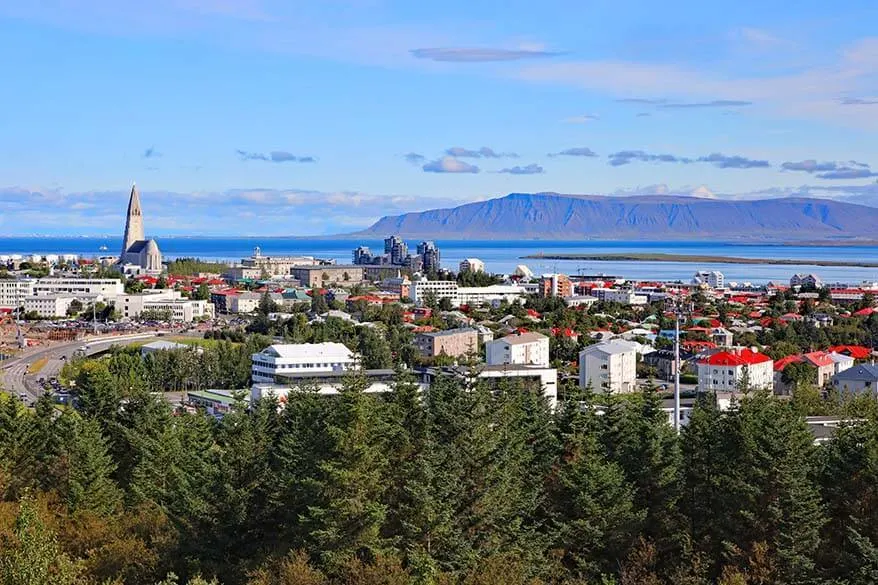 Best viewpoint in Reykjavik - from Perlan Observation Deck