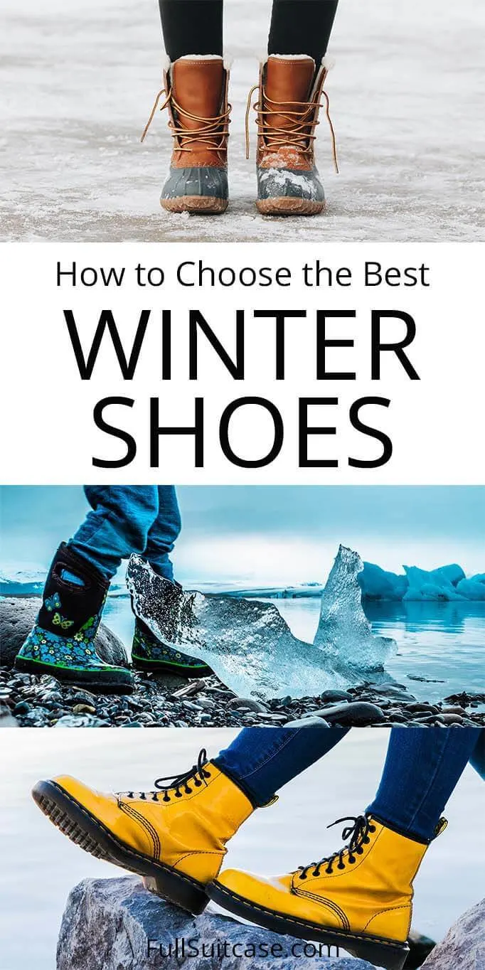 Best Winter Boots for Travel Shoes for Winter 2024