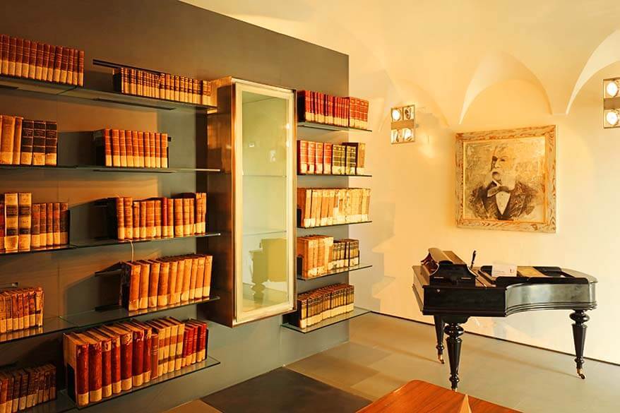 Casa Artusi library - Forlimpopoli Italy