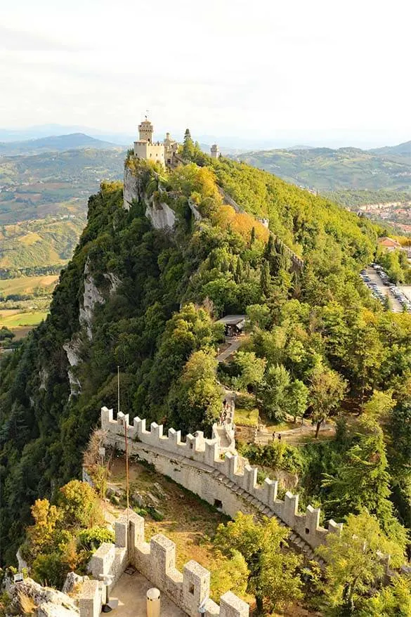 Cesta Tower is must see in San Marino