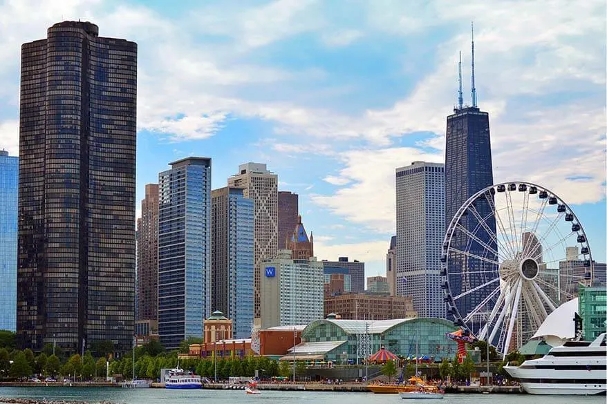 Chicago in two days - don't miss the Navy Pier and the Ferris Wheel