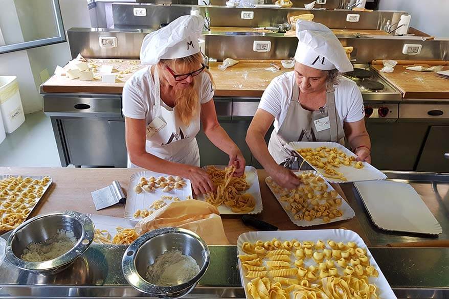Cooking class at Casa Artusi in Forlimpopoli Italy