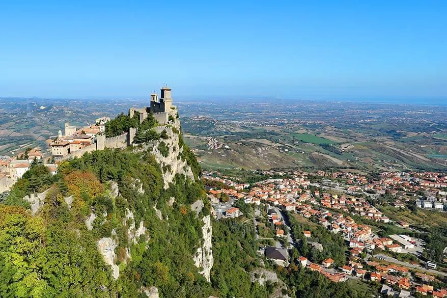 Guaita Tower in San Marino