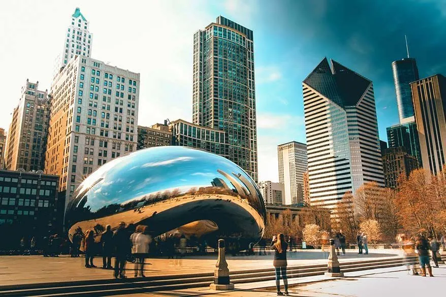 Millennium Park y The Bean en Chicago