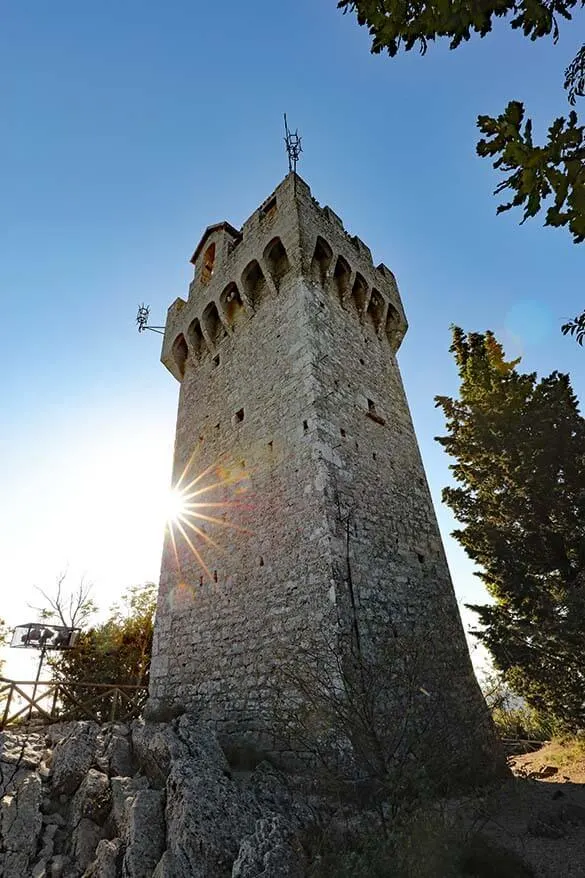 Montale Tower in San Marino