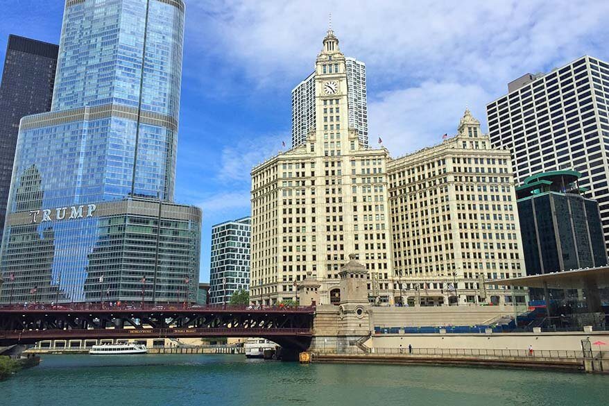 The Wrigley Building is not to be missed in Chicago