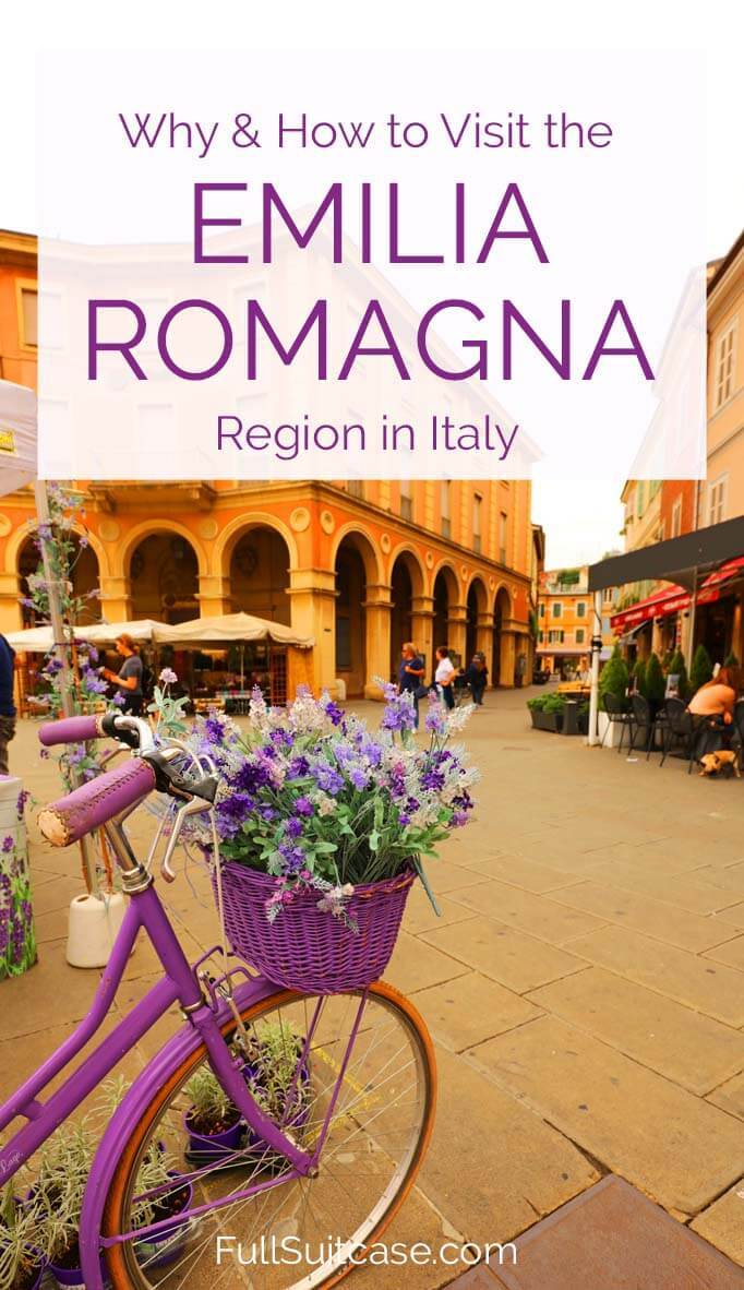 Visiting the Emilia Romagna region in Italy - travel guide and trip itinerary for Ravenna, Rimini, Forlimpopoli, and Santarcangelo
