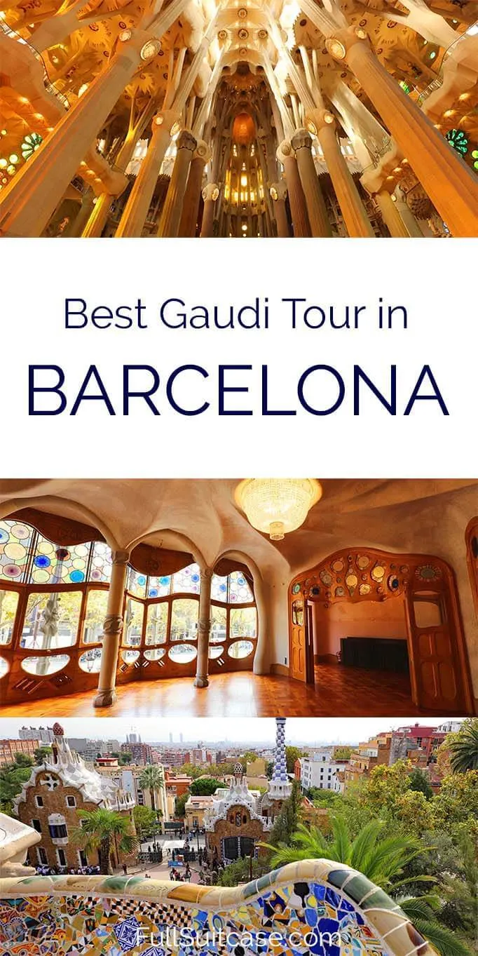 Best Barcelona Gaudi tour that includes all the best Gaudi buildings