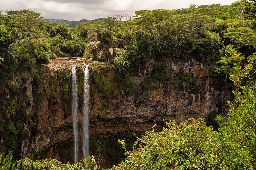 Chamarel Waterfall - one of the best places to visit in Mauritius