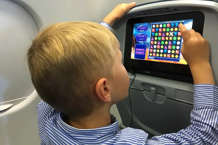 Flying with a toddler - things to know