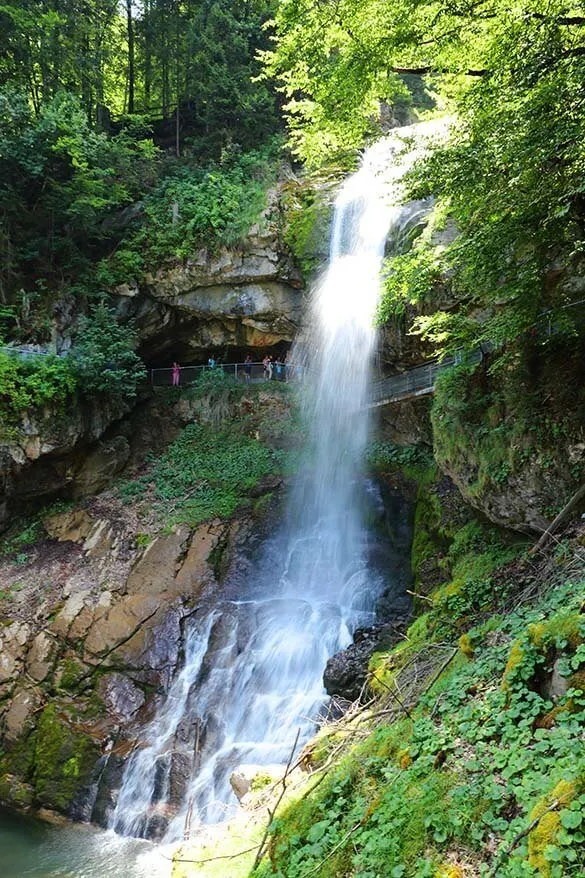 Giessbach Waterfalls are one of the best Interlaken attractions
