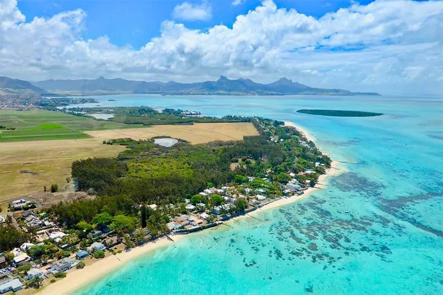 Helicopter tour is one of the most special things to do in Mauritius