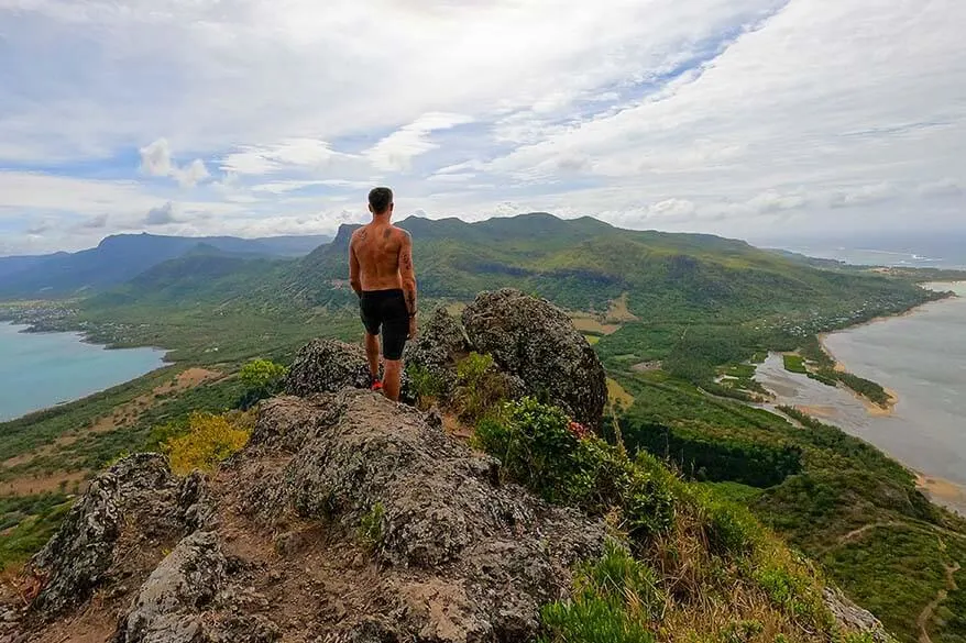 Hiking Le Morne - the best hike in Mauritius