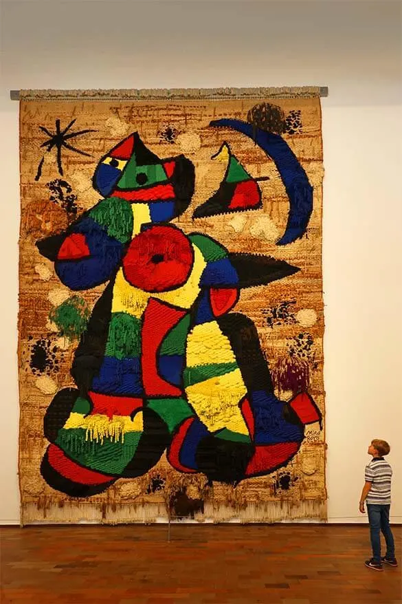 Joan Miro Foundation - one of the best museums in Barcelona Spain