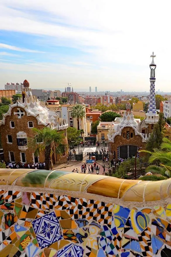 Park Guell is not to be missed on any Gaudi tour in Barcelona